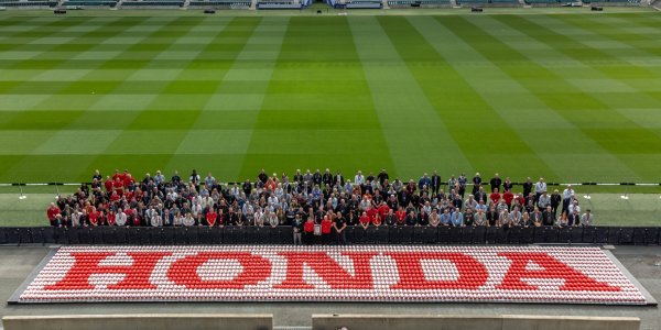 Honda logo mosaic